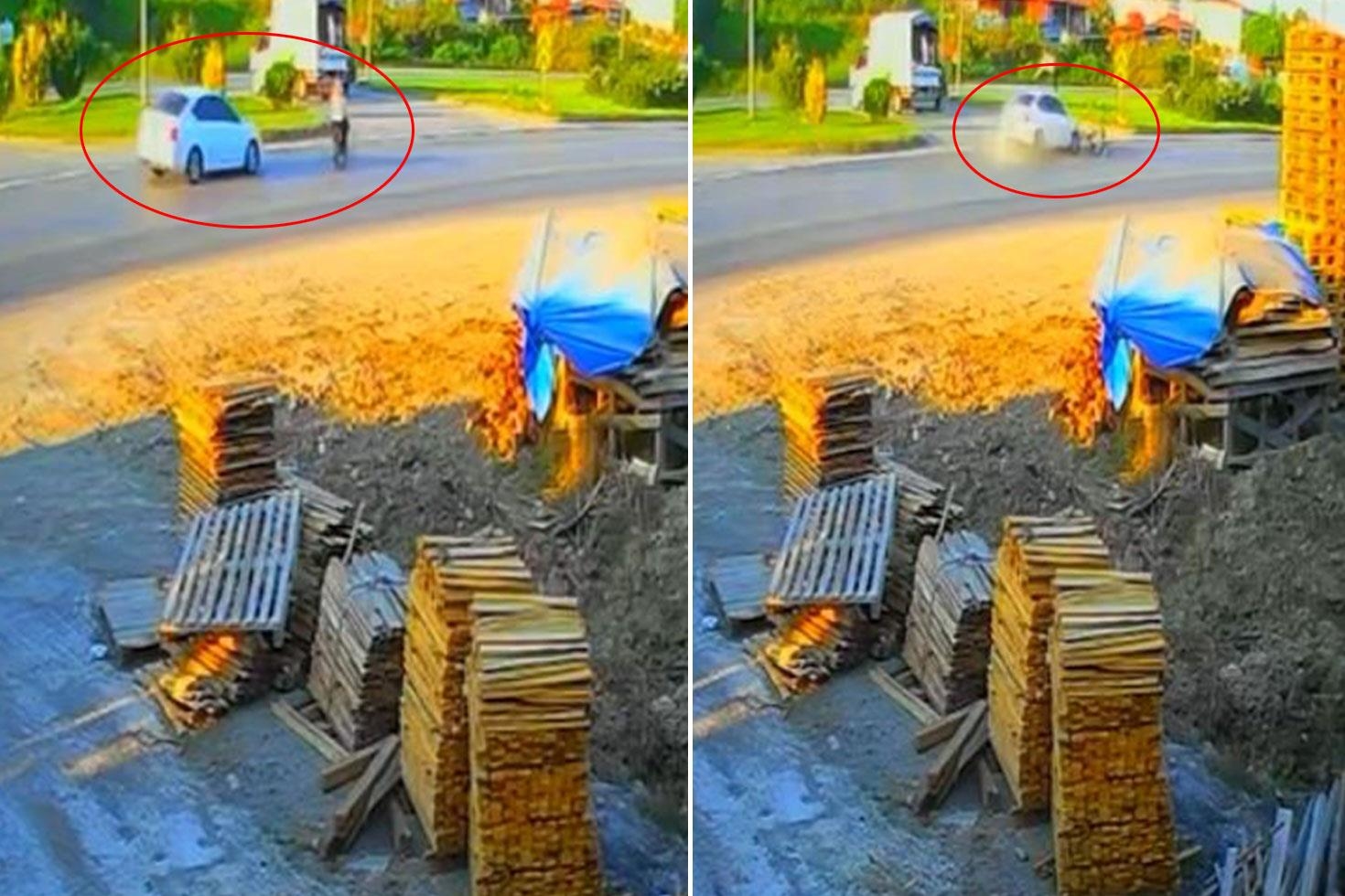 18 yaşındaki Esra’nın hayatını kaybettiği kazanın görüntüsü ortaya çıktı