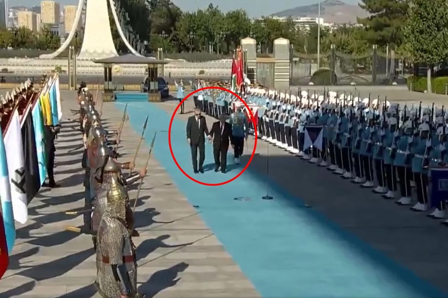 Mahmud Abbas Ankara’da! Cumhurbaşkanı Erdoğan, Filistin Devlet Başkanı’nı resmi törenle karşılıyor