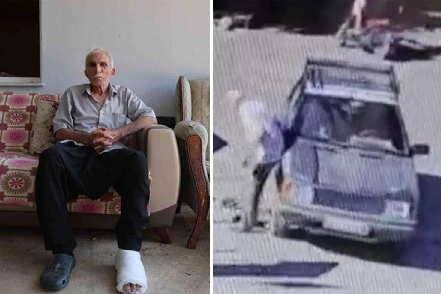 83 yaşındaki adama çarpıp yoluna devam etti! Gerçek hastanede ortaya çıktı