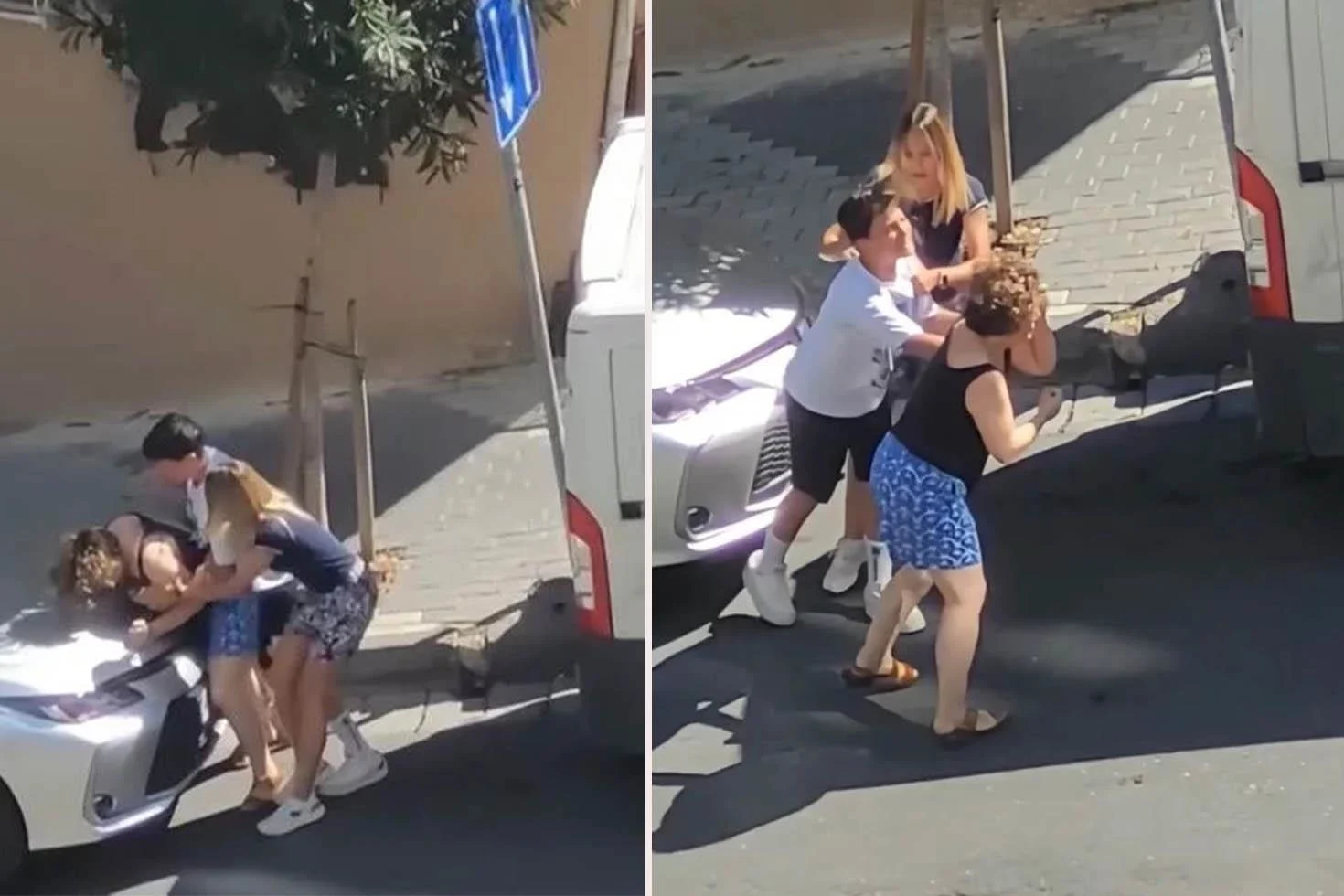 İstanbul’da akılalmaz kavga! Anne ile kızları sokak ortasında birbirlerine girdi