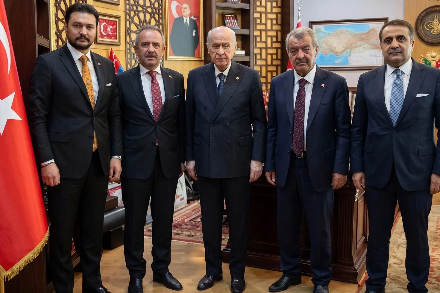 Aşiret lideri ile Bahçeli görüşmesinde Kürtçe çeviri krizi! Apar topar açıklama yapıldı