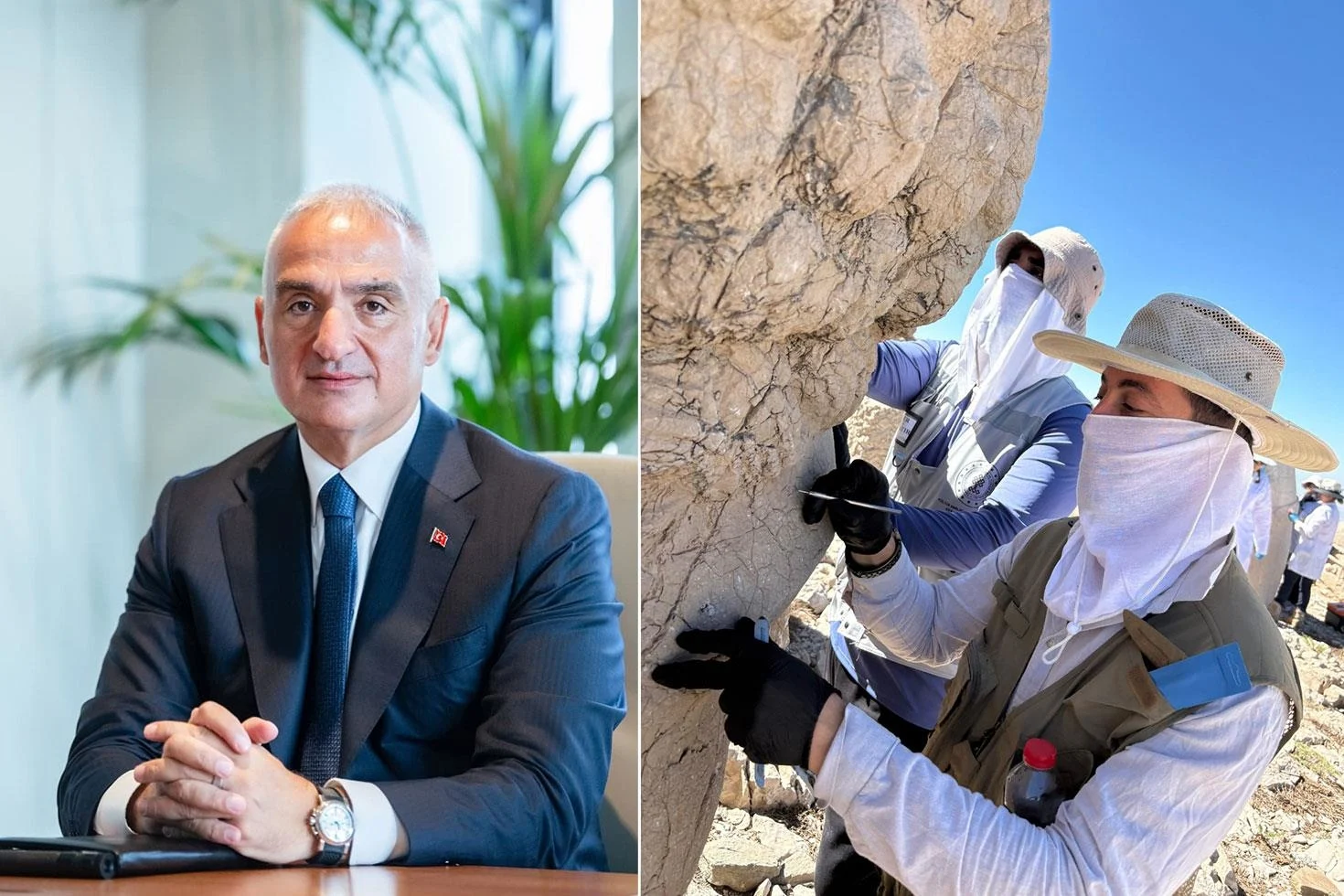 Bakan Ersoy Duyurdu Nemrutun Heykellerine Teknolojik Koruma 20161218 14 Jpg