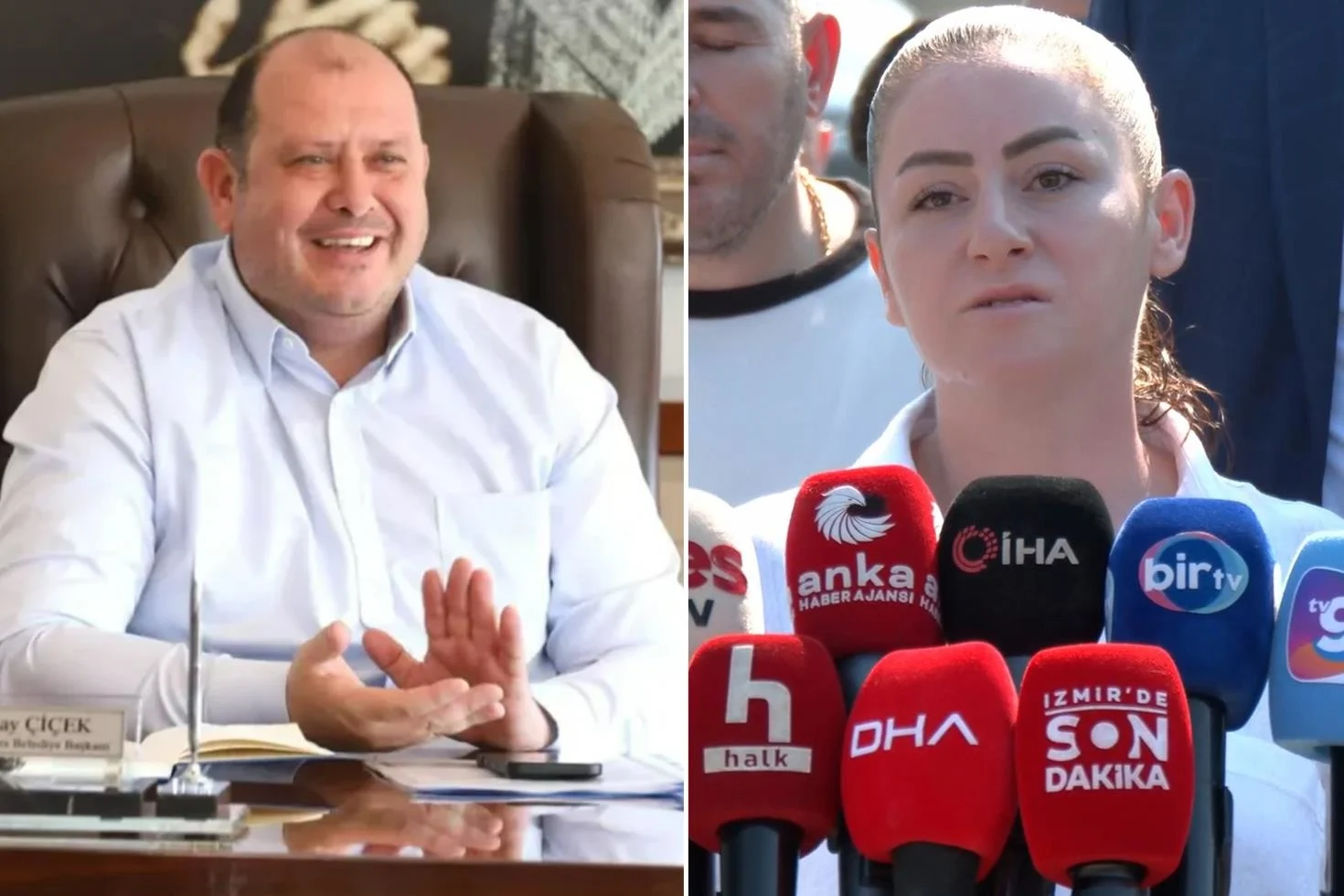 Başkan İlkay Çiçek’in sevgilisine attığı bel altı mesajlara karısından ilk yorum
