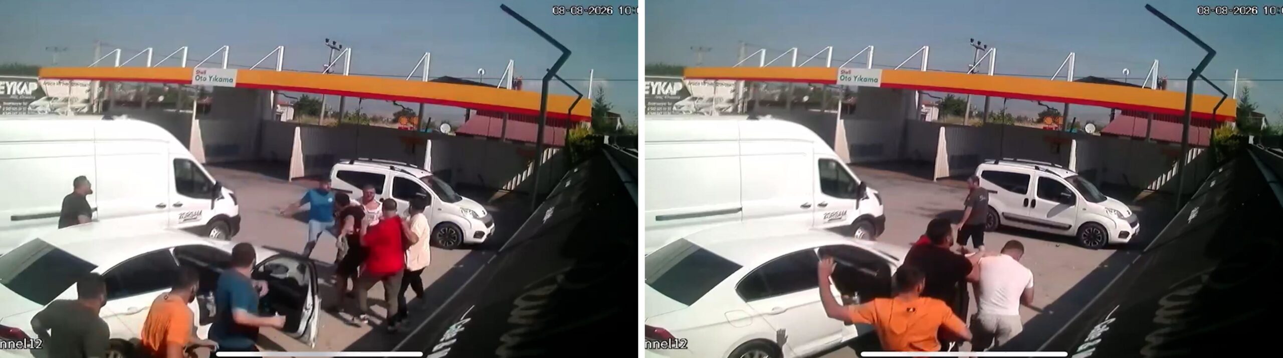 Başpehlivan Serhat Elvan’a akaryakıt istasyonunda saldırı