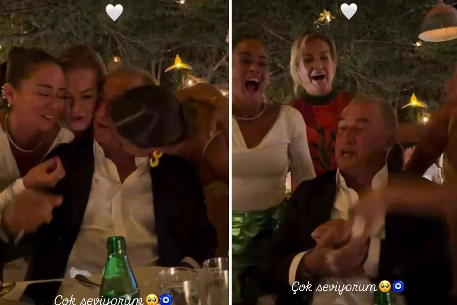 Fatih Terim’in aile mutluluğu! Eşi ve kızlarıyla şarkı söyledi