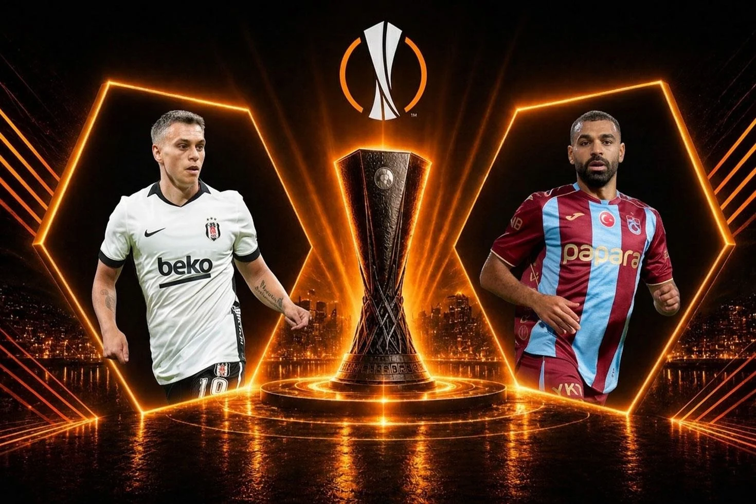 Beşiktaş ve Trabzonspor’un ilk 11’leri belli oldu