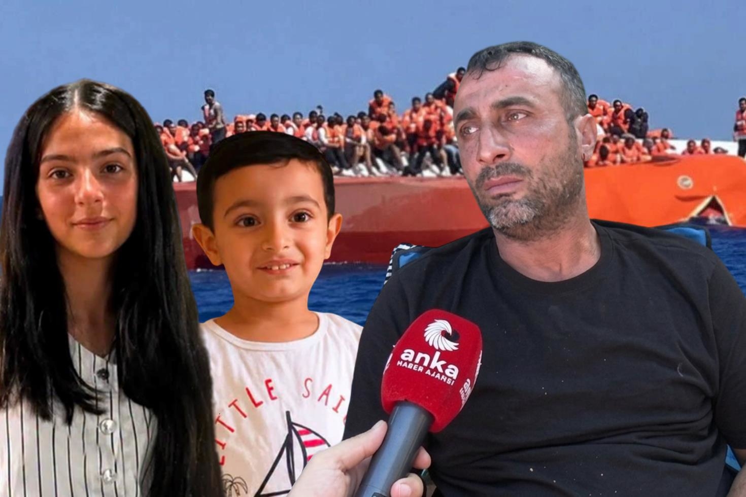 Gemi faciası iki çocuğunu aldı! Acılı babanın feryadı yürekleri dağladı