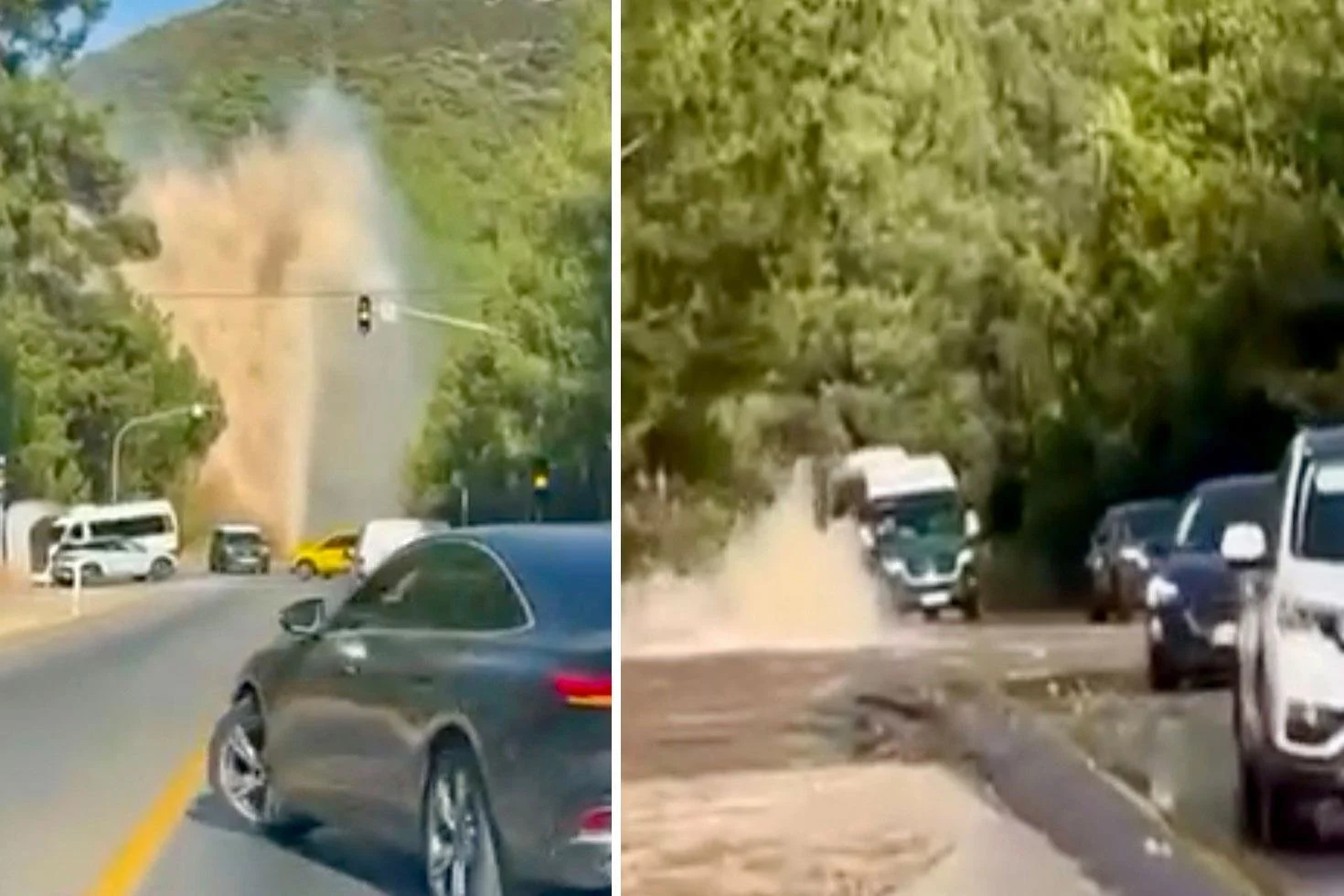 Bir Anda Bomba Gibi Patladi Suruculer Neye Ugradigini Sasirdi 20153235 37 Jpg