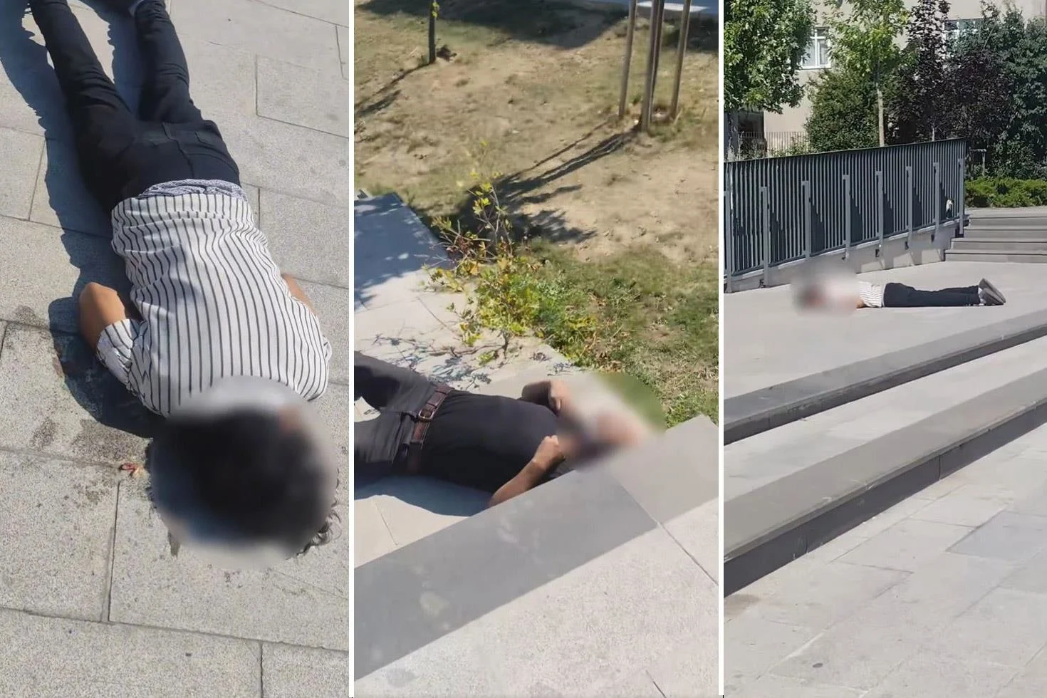 Görüntü Türkiye’den! Bir insan kendine bunu neden yapar?
