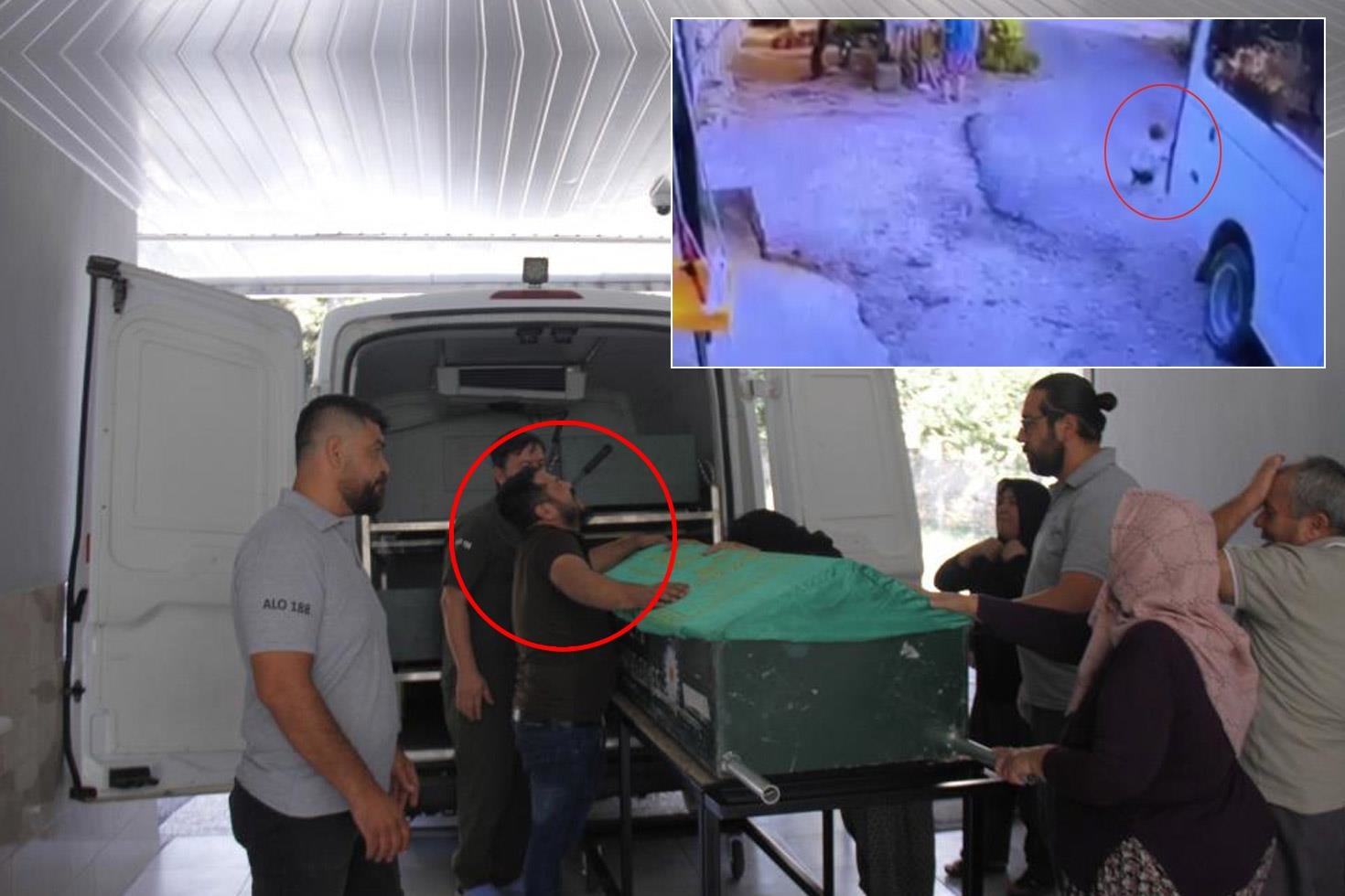 1.5 yaşındaki oğlunu ezerek ölümüne neden oldu! Kahreden anlar kamerada