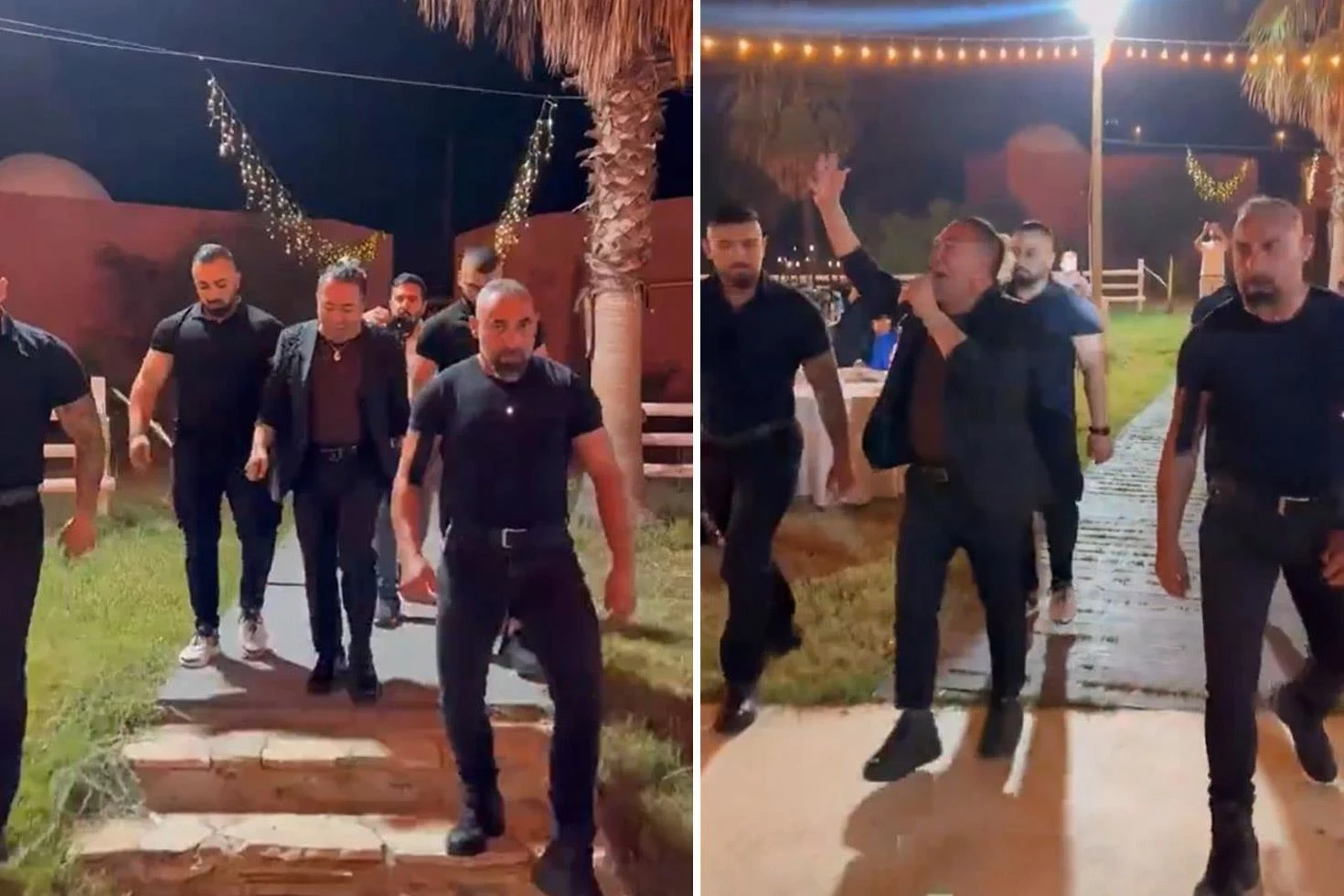 Murat Övüç’ün 4 korumayla sahneye çıktığı görüntü tartışma yarattı