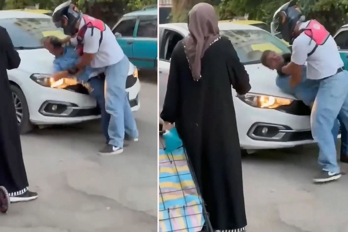 Antalya’da trafikte ortalık karıştı! Yol verme tartışmasında yumruklar konuştu