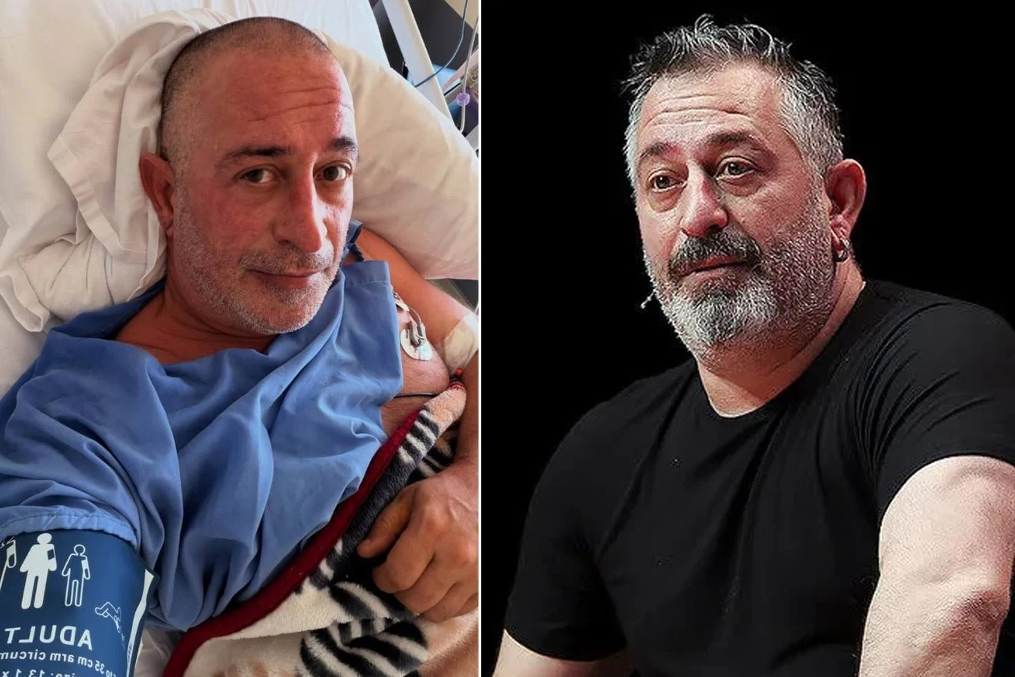 Cem Yılmaz fotoğraf paylaşıp anlattı! Kalp krizi böyle gelmiş
