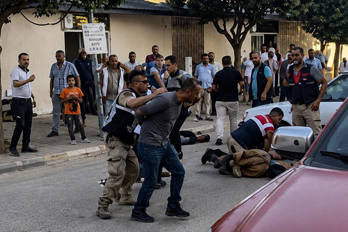 Cocuk Istismarcisina Hastane Bahcesinde Kanli Infaz 20128660 81 Jpg