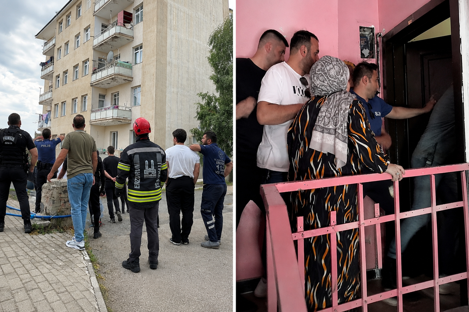 Boşanma aşamasındaki adam eşini ikna etmek için çocuklarını rehin aldı