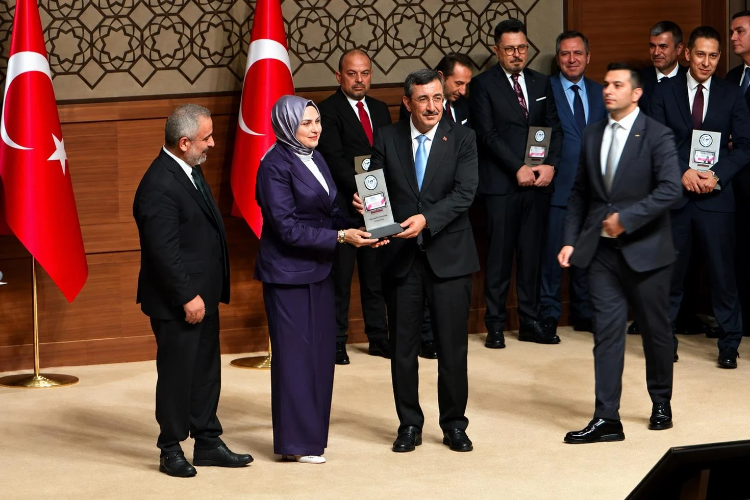 Cumhurbaşkanlığı Külliyesi’nde Haberler.com’a büyük ödül
