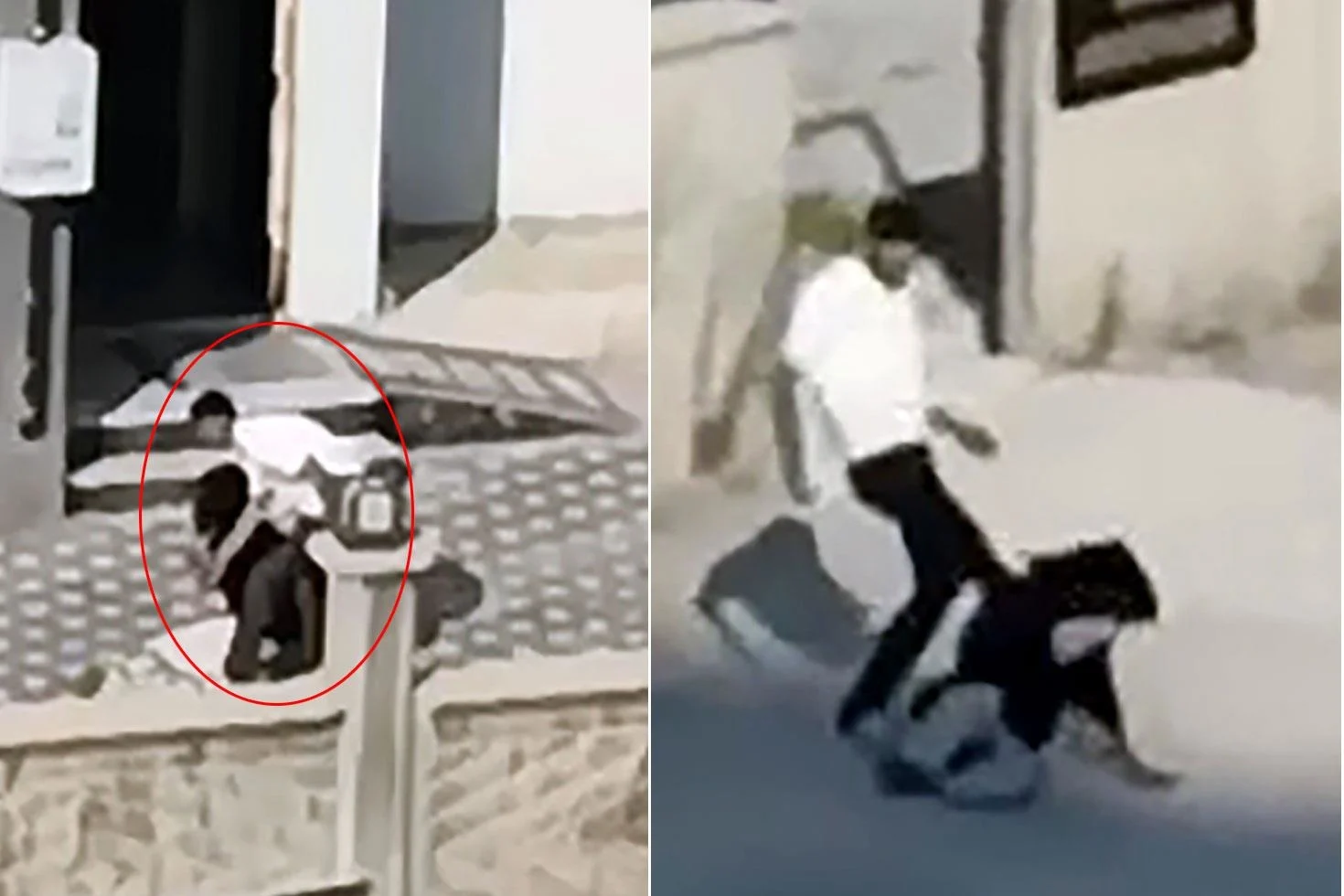 Tartıştığı kadına dakikalarca kabusu yaşatan saldırgan gözaltına alındı