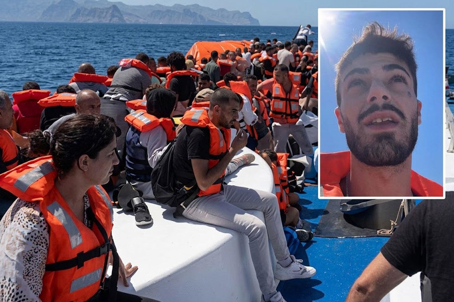 Denizin ortasında son mesajını kaydetti: Kaptan inadına hızlı hızlı sürdü
