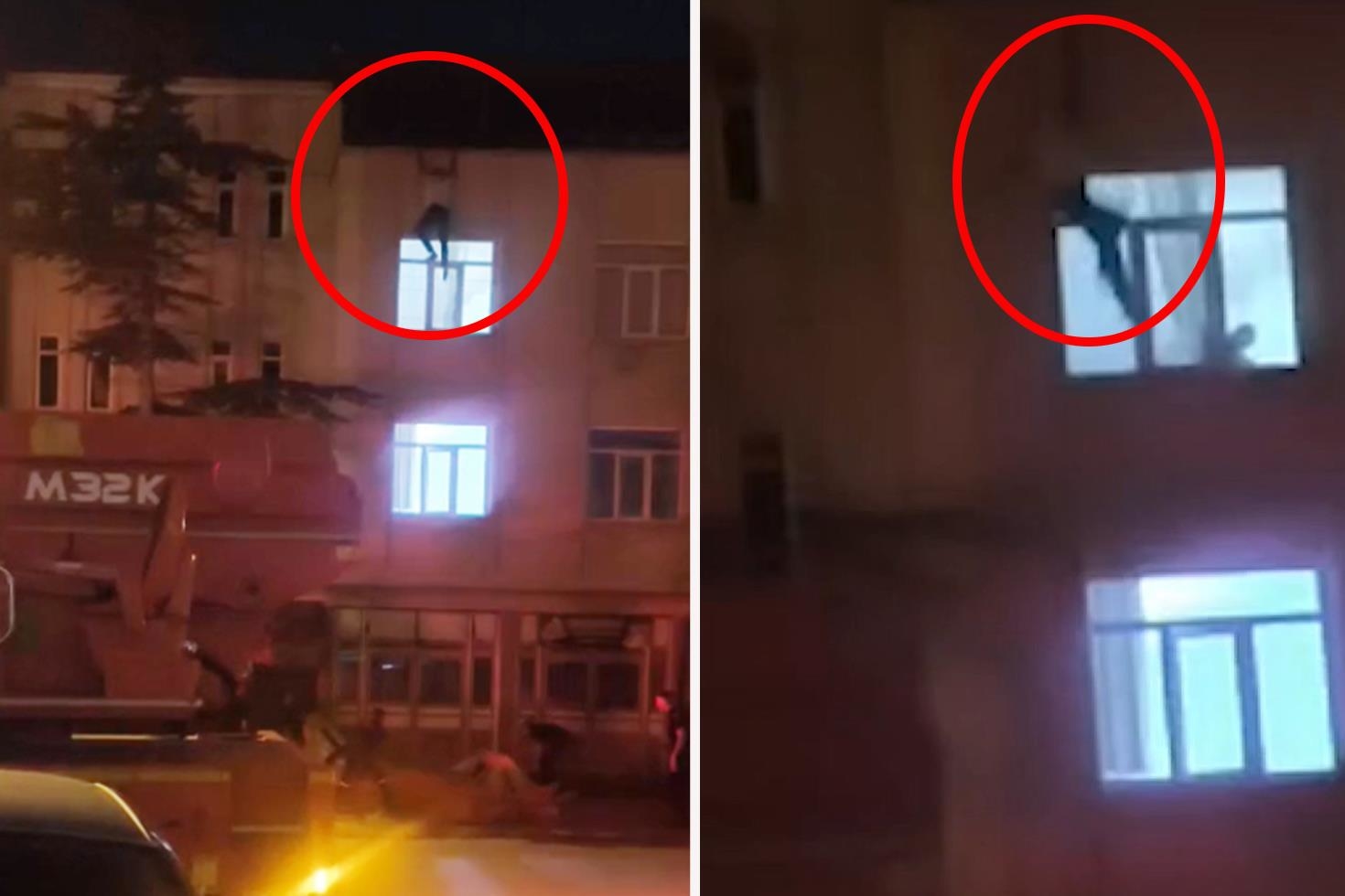 Çatıdan eve girmeye çalışırken 3. kattan düştü