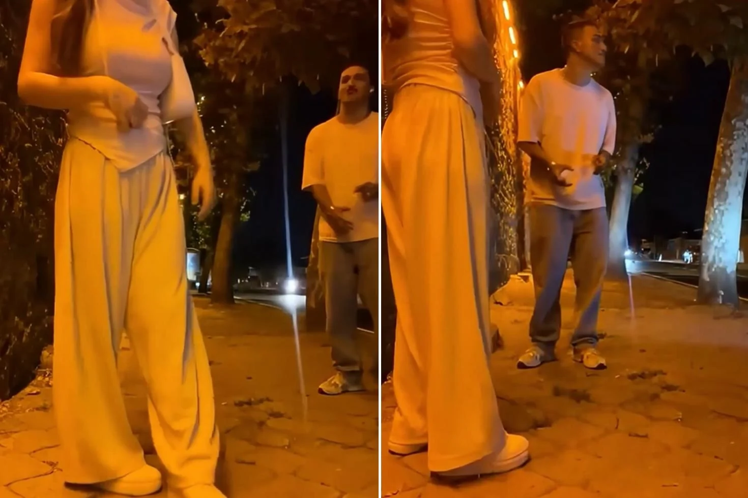 Eşiyle yürürken sivil polis bir anda yanlarına geldi! Sebebini açıklayınca şaşırdılar