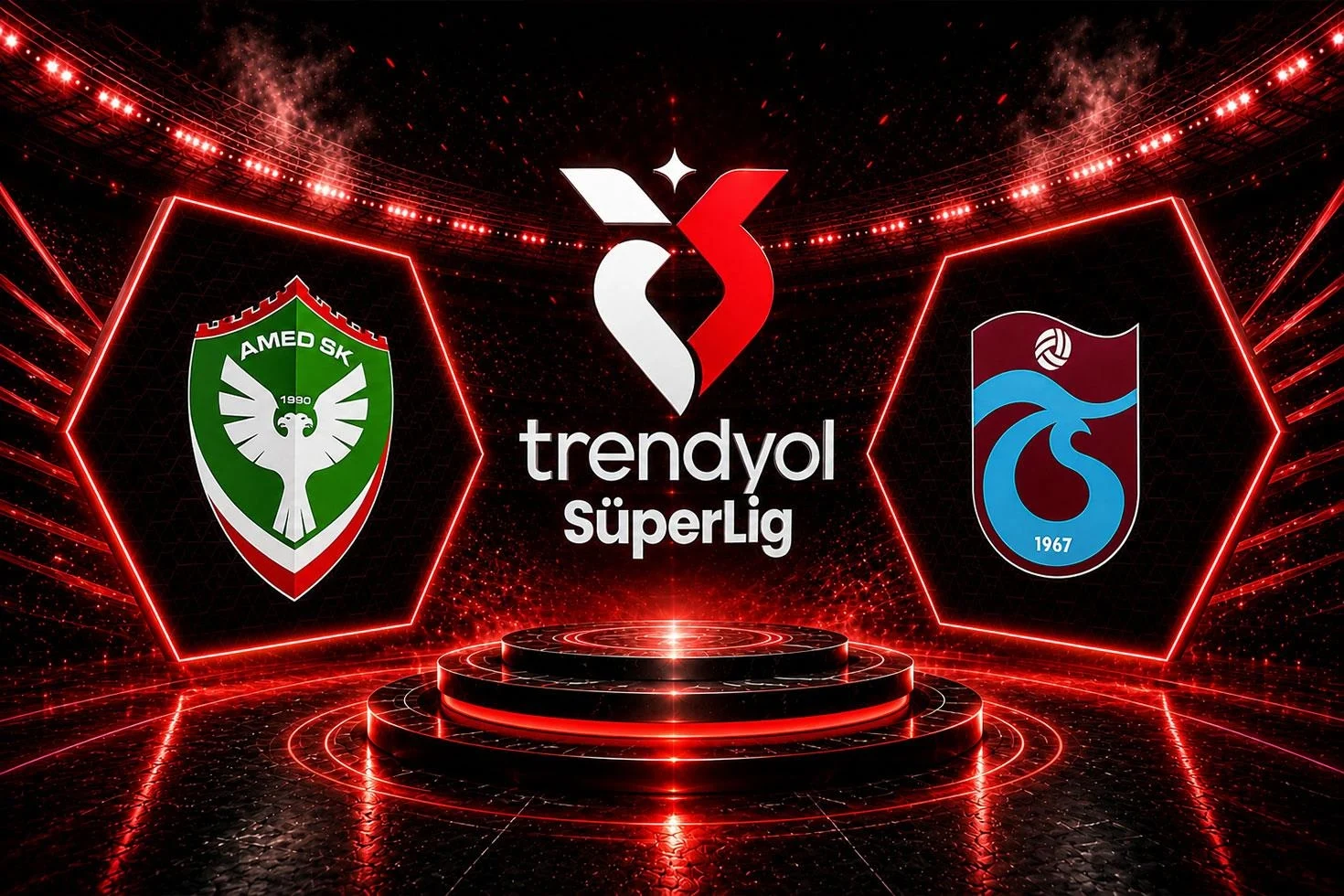 Amedspor-Trabzonspor mücadelesinin ilk 11’leri belli oldu