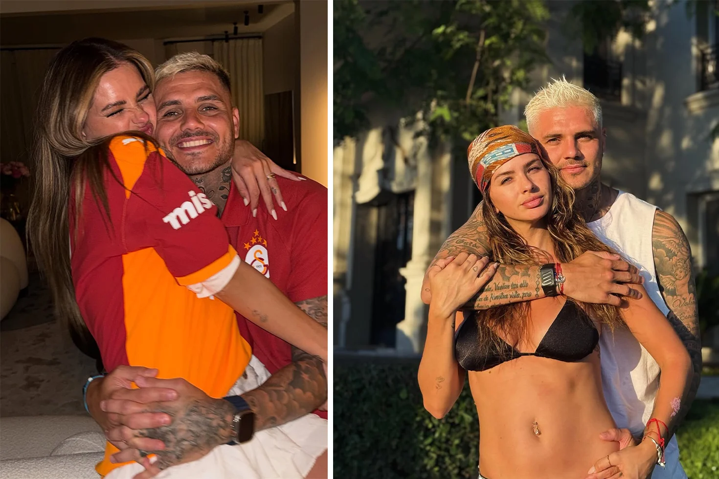 Ferhat ile Mecnun’u aratmadı! Mauro Icardi aşkını duvara kazıdı