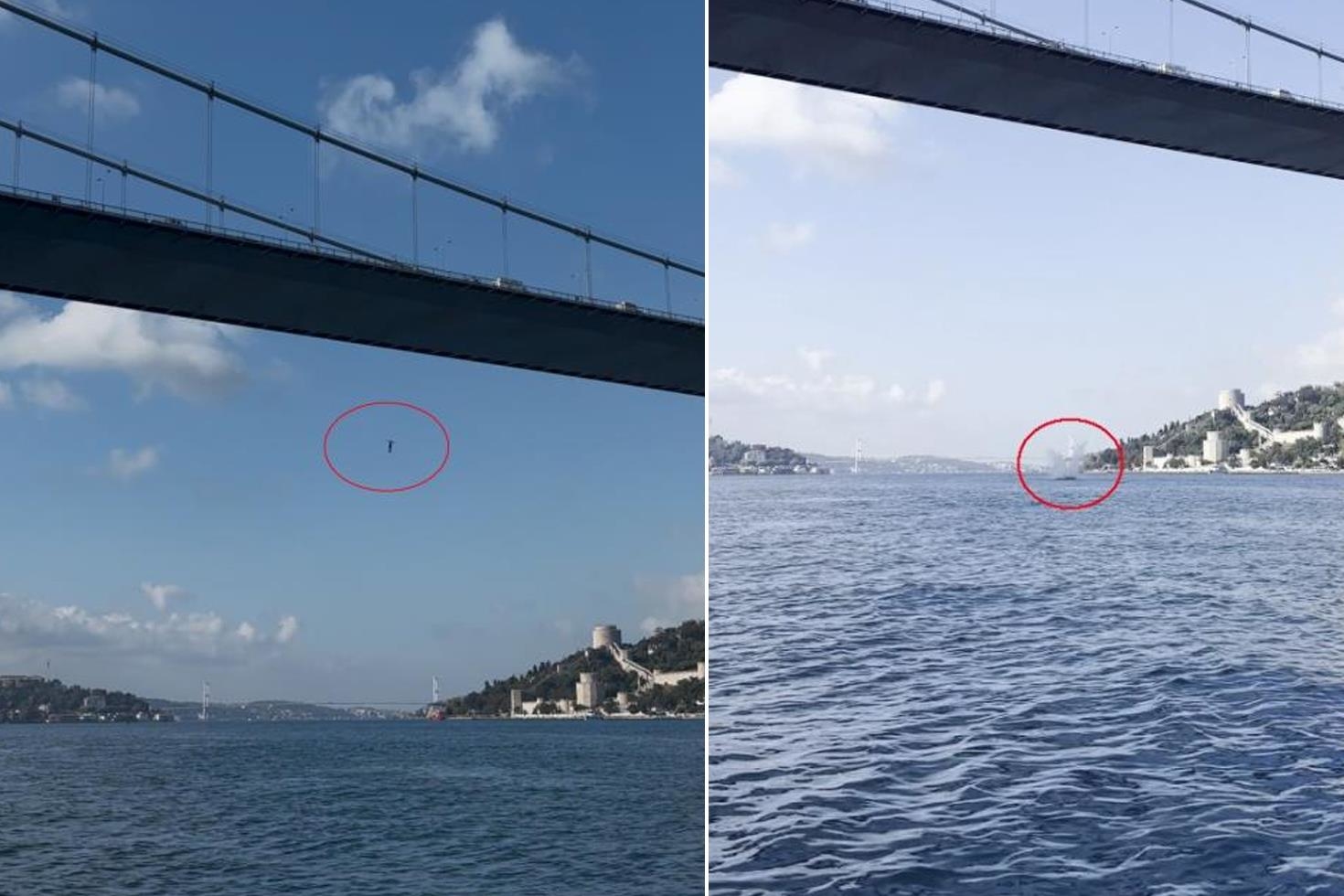 Film çekimi sandıkları olay gerçek çıktı! Boğaz’a atladı, vatandaşlar yetişti