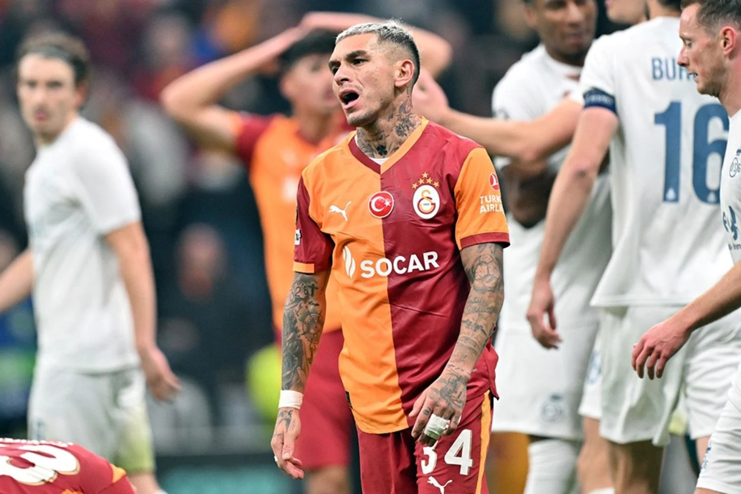 Galatasaray’da Torreira depremi