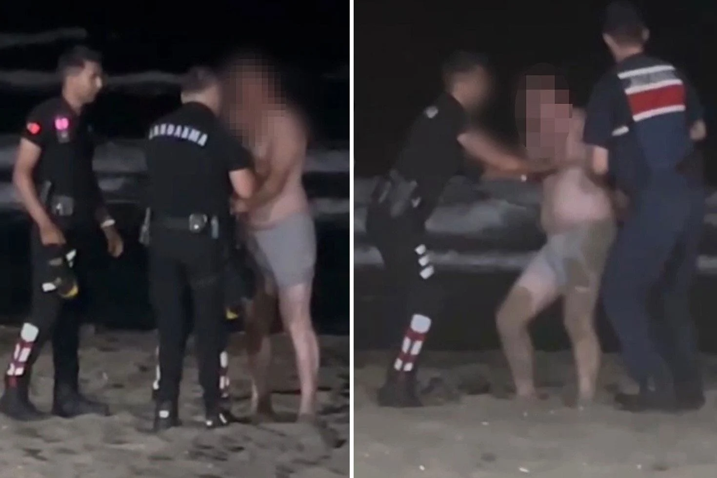Kumbağ’da tehlikeli inat: Jandarma dakikalarca ikna etmeye çalıştı