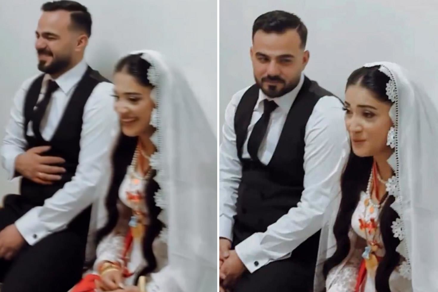İmam nikahında gelinin mehir talebini duyan damadın kalbine iniyordu