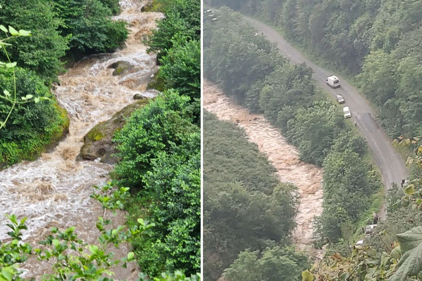 Giresun’da facia! Anne ile iki kızı sel sularına kapıldı