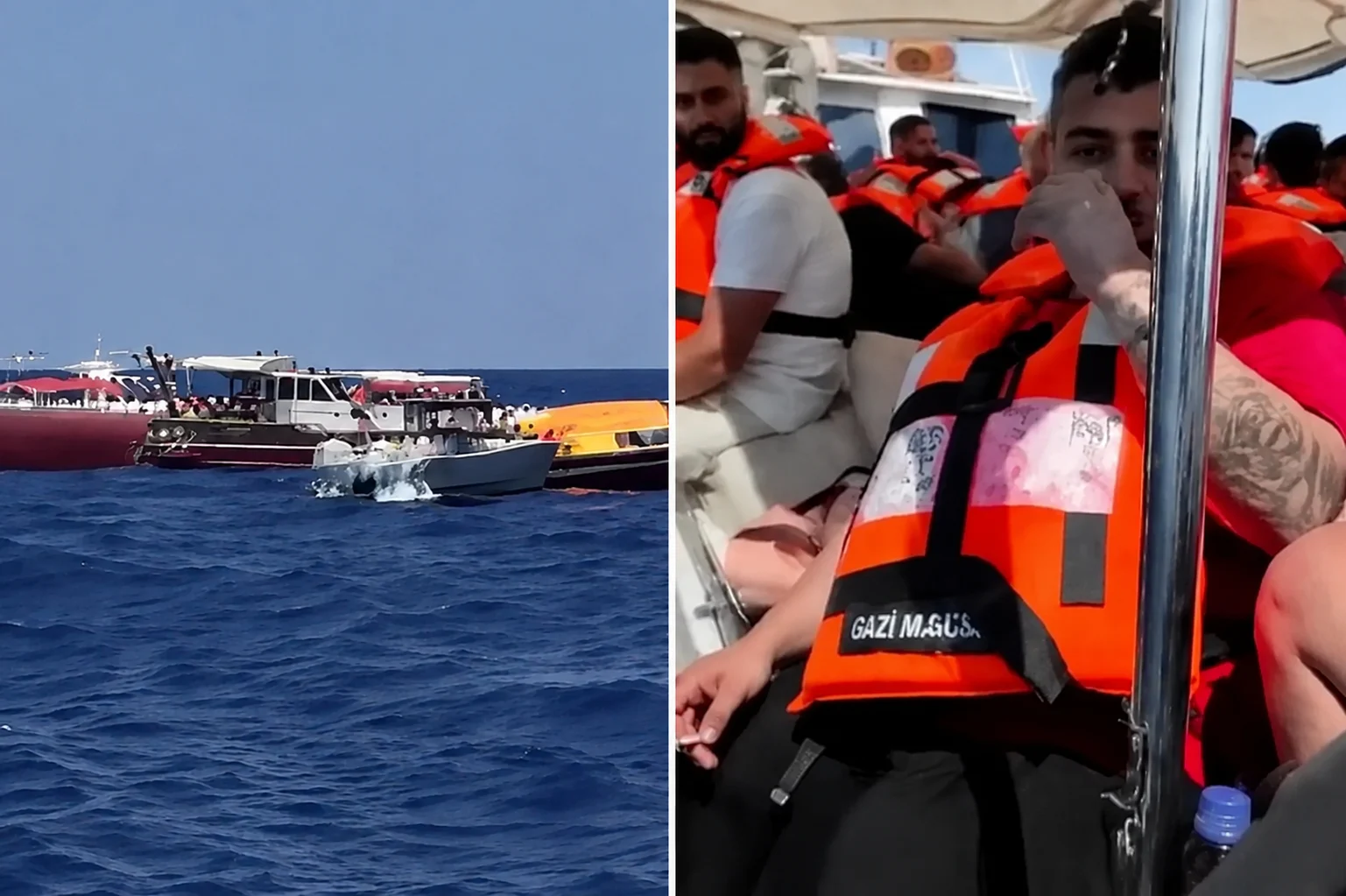 Girne’de batan gemi için farklı senaryolar: Cisim çarptı iddiası gündemde