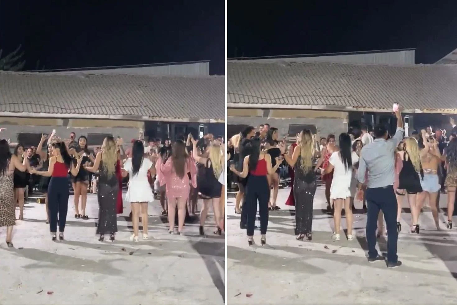 Görüntü Türkiye’den! Cep telefonuyla kayıt alan kişiyi hemen uyardılar