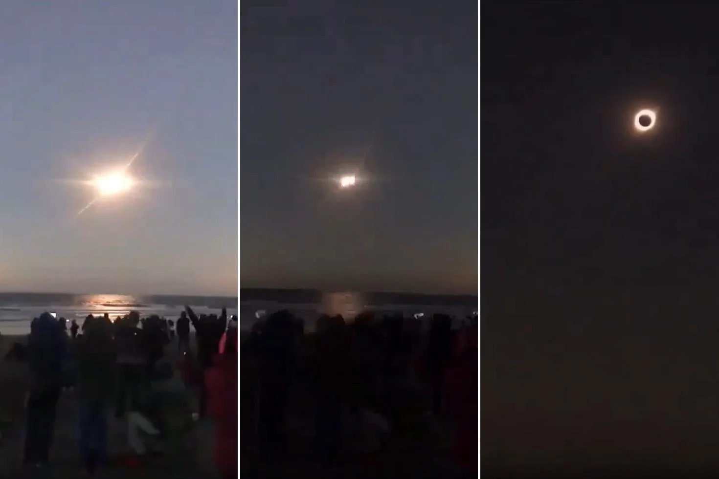 İzlanda’da gündüz geceye döndü! Güneş tutulması böyle görüntülendi