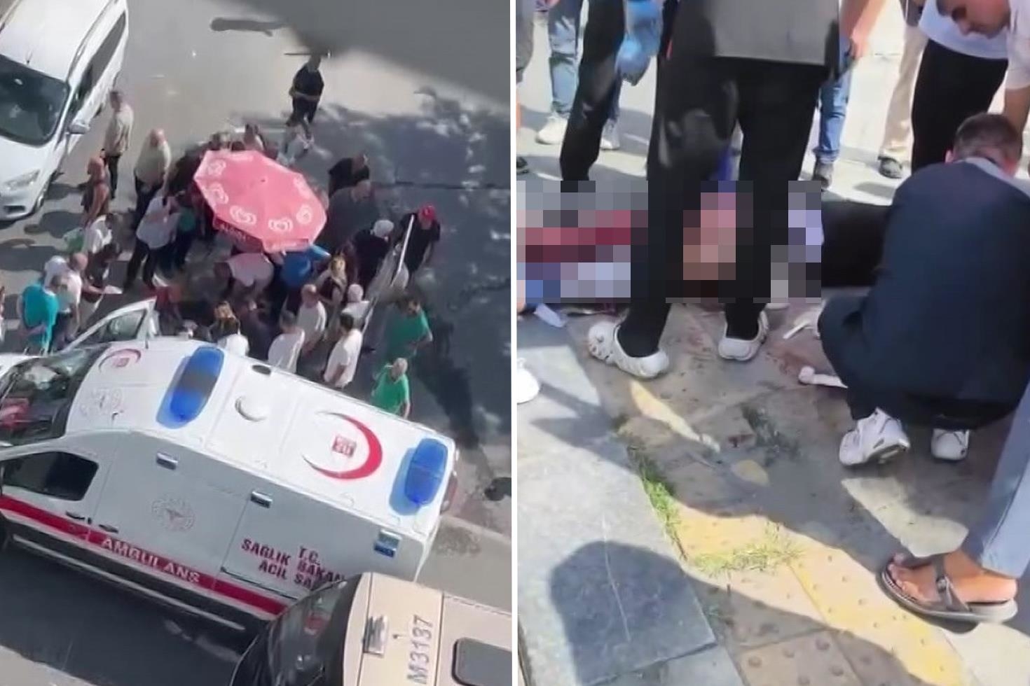 Bahçelievler’de dehşet anları: Husumetlisini minibüsün içinde vurdu