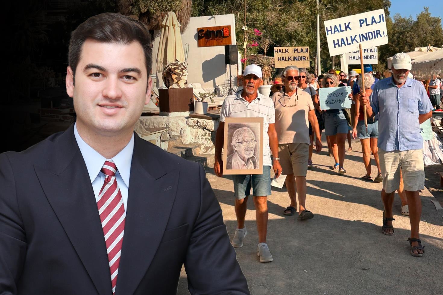 Gümüşlük’te halk plajı isyanı! Belediye Başkanı’na tepkiler çığ gibi