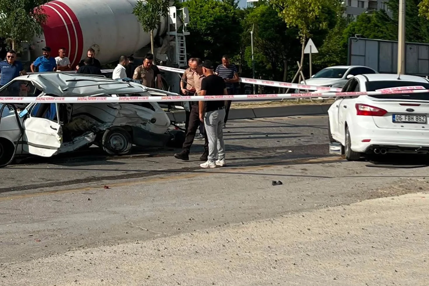 Ankara’da feci kaza: 1 ölü, 2 yaralı