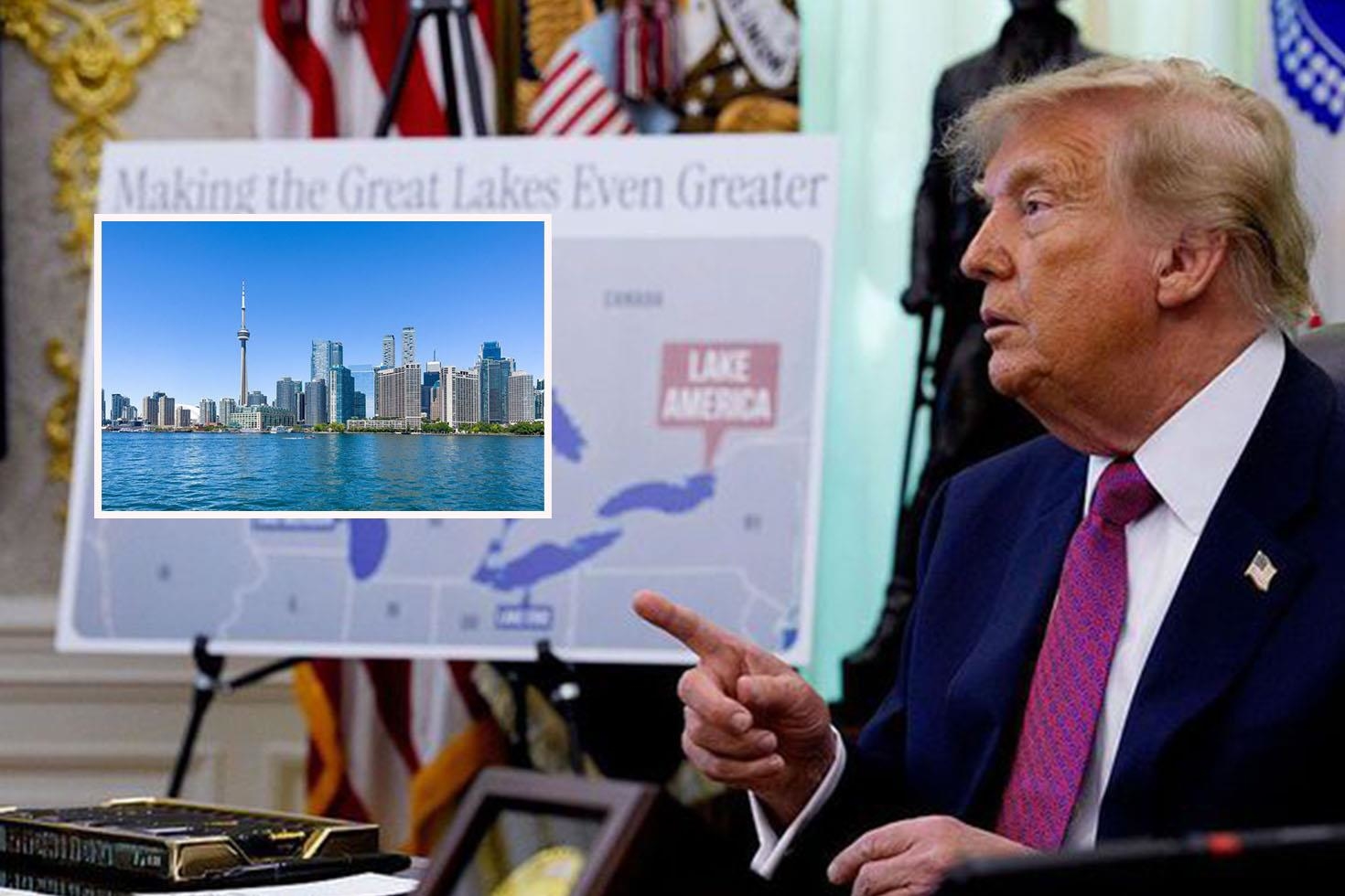 Trump, Ontario Gölü’nün adını ‘Amerika Gölü’ olarak değiştirdi