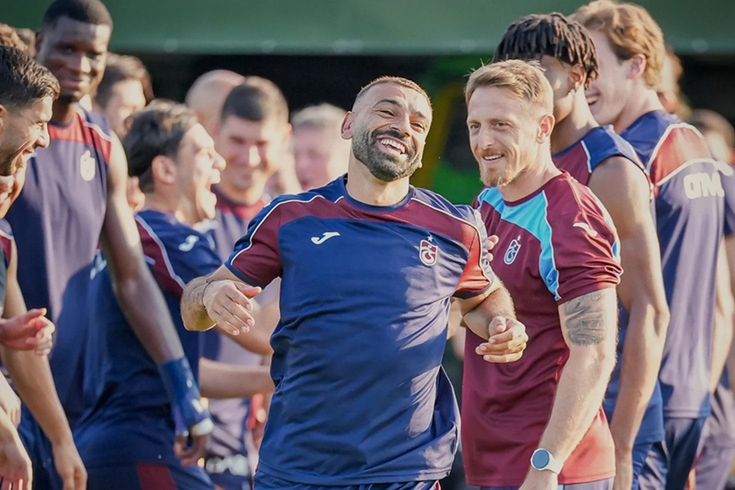 Muhammed Salah, Trabzonspor’da ilk antrenmanına çıktı