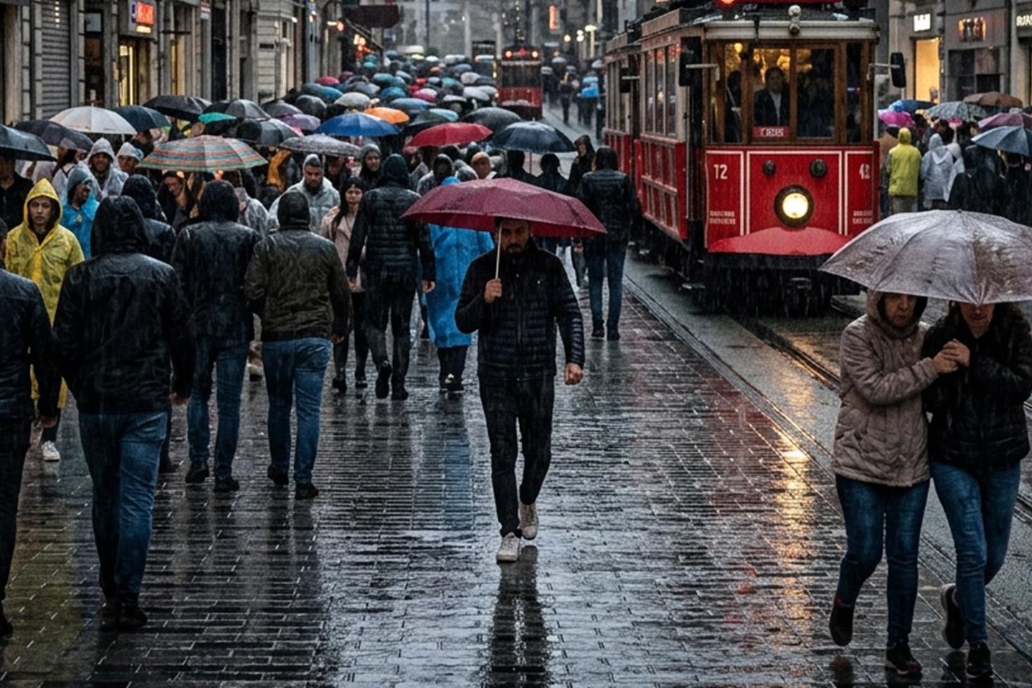 Tarih verildi! İstanbul’a gök gürültülü yağış geliyor
