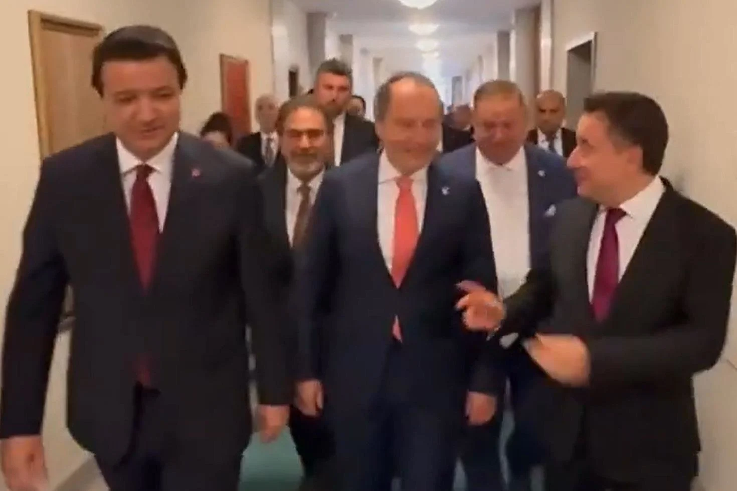 Üç muhalefet lideri Meclis’te buluştu: İttifakın ilk fotoğrafı mı?
