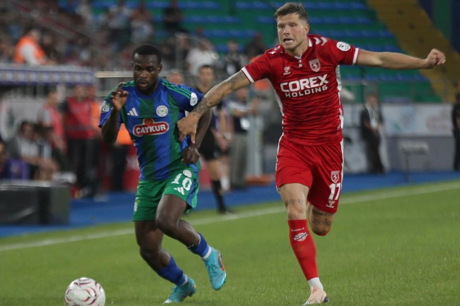 Karadeniz derbisinde kazanan Samsunspor