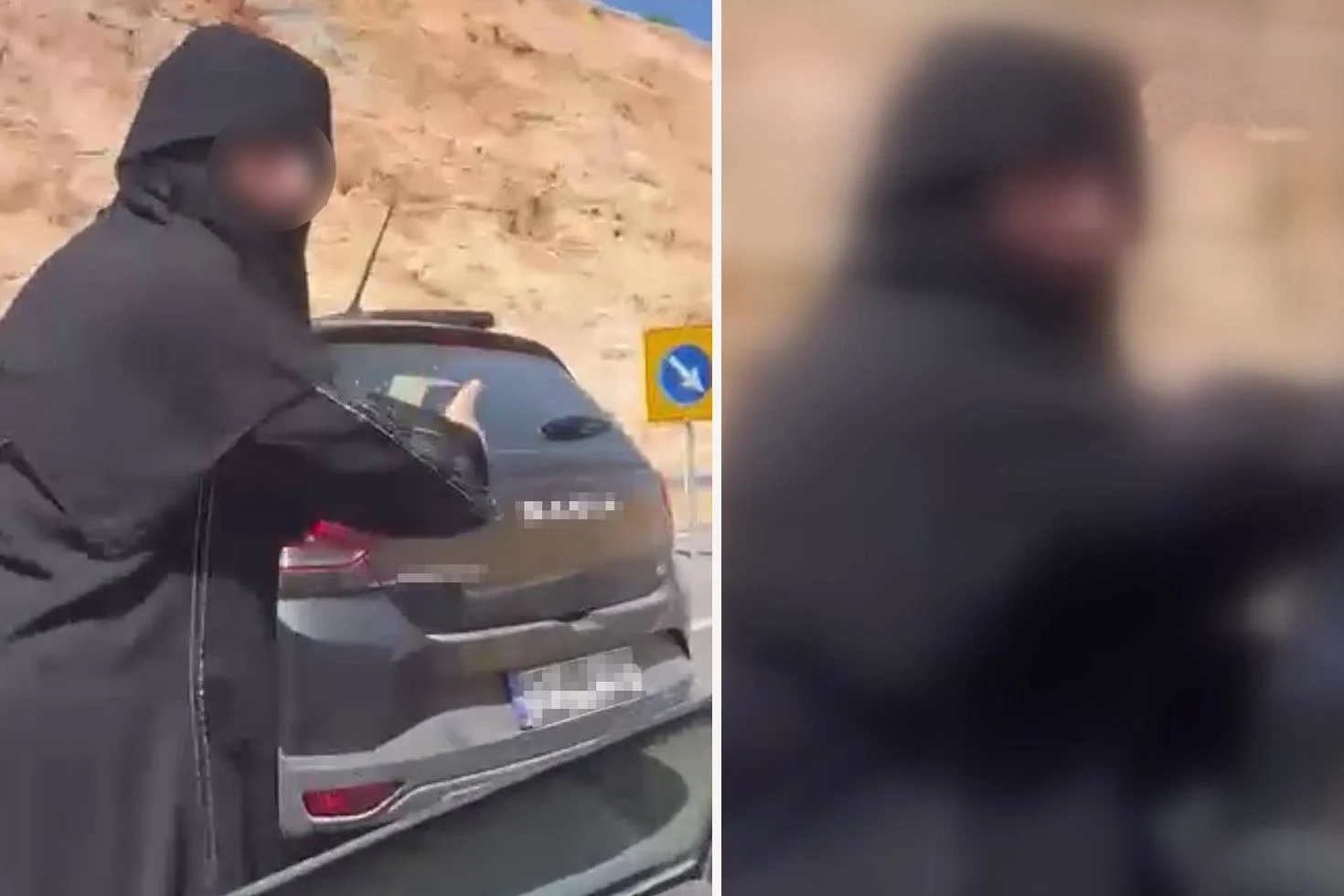Adıyaman’da trafikte kavga: Yolu trafiğe kapatıp saldırmaya çalıştılar