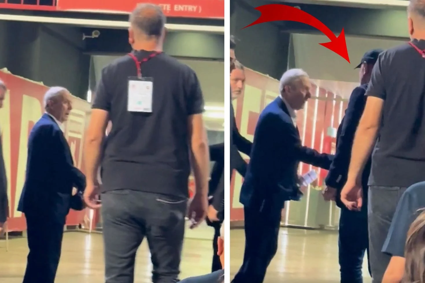 Kolundan çekip durdurdu! Aziz Yıldırım’a Samsun’da sürpriz karşılama