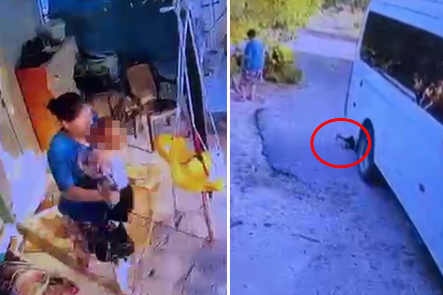 Geri manevra yaptığı araçla 1,5 yaşındaki oğlunun ölümüne sebep oldu