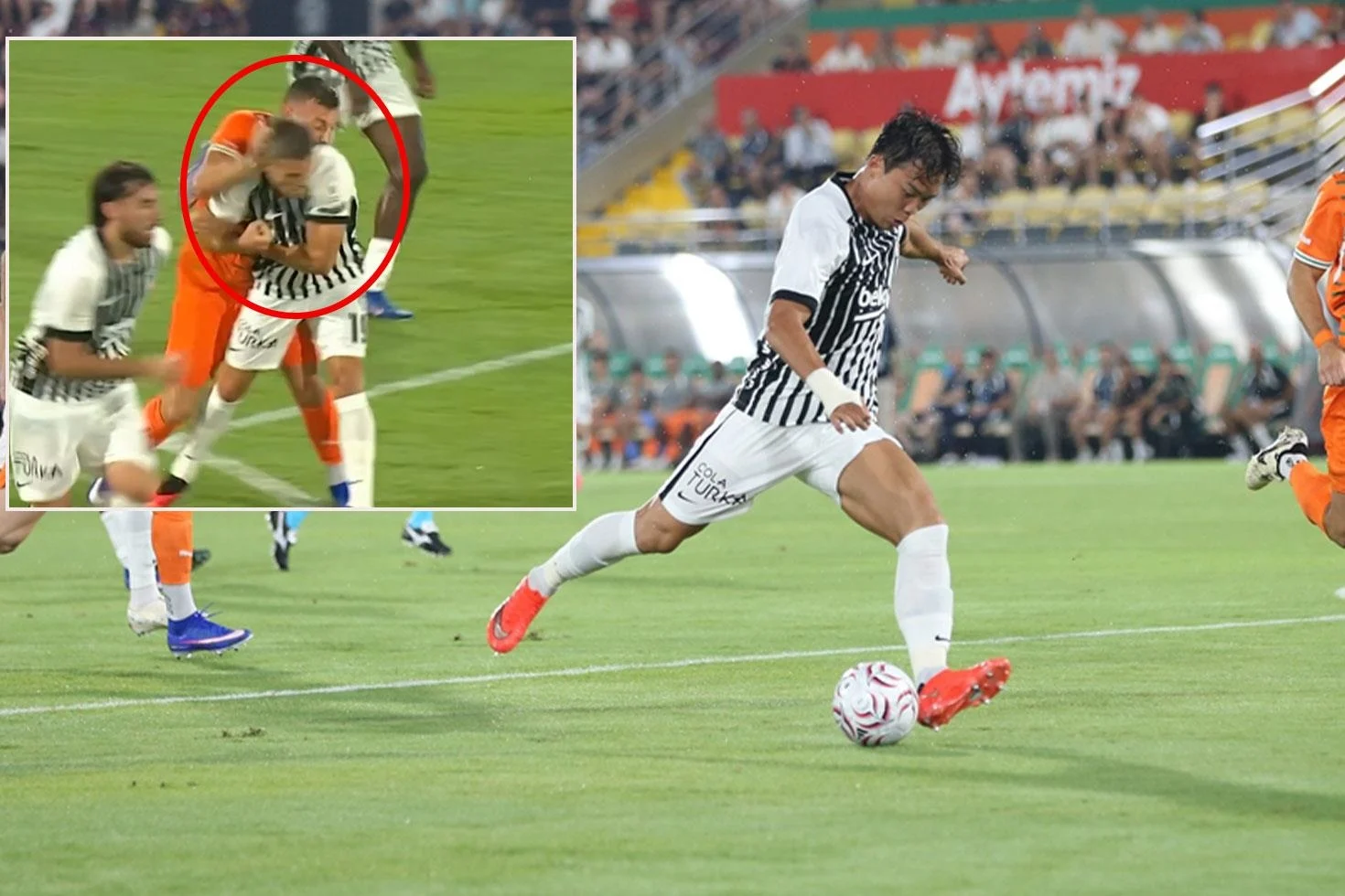Beşiktaş’tan maç oynanırken flaş paylaşım