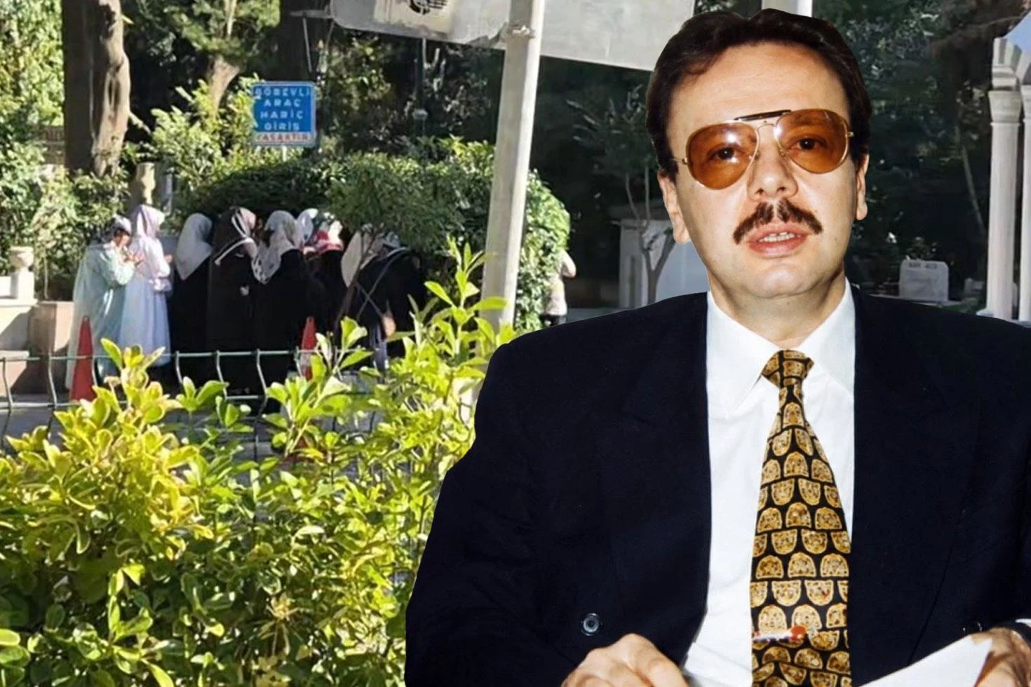 Arif Ahmet Denizolgun’un mezarının açılacağını duyan cemaat mensupları Karacaahmet Mezarlığı’nda toplandı
