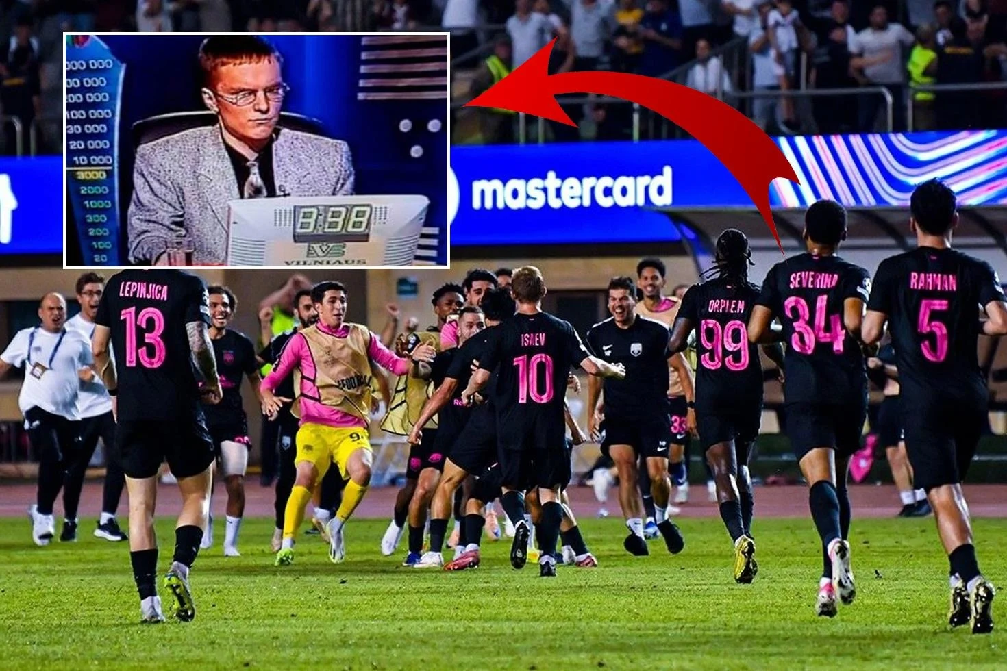 Kim Milyoner olmak İster’den Şampiyonlar Ligi’ne! Dünya bu olayı konuşuyor