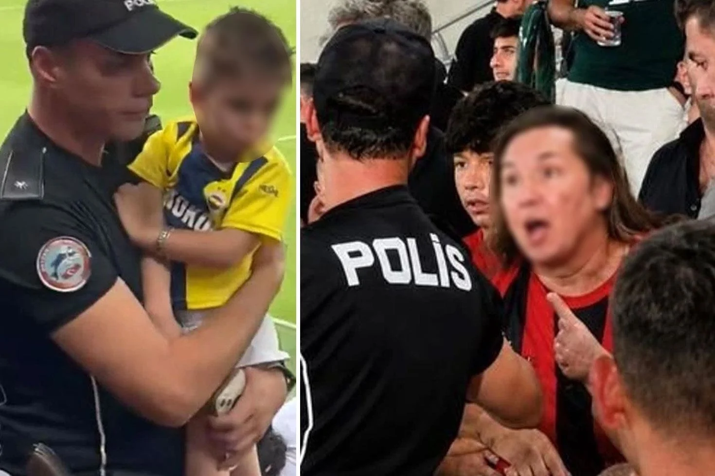 Gençlerbirliği-Fenerbahçe maçında küçük çocuğun formasını çıkarttıran taraftar hakkında gözaltı kararı