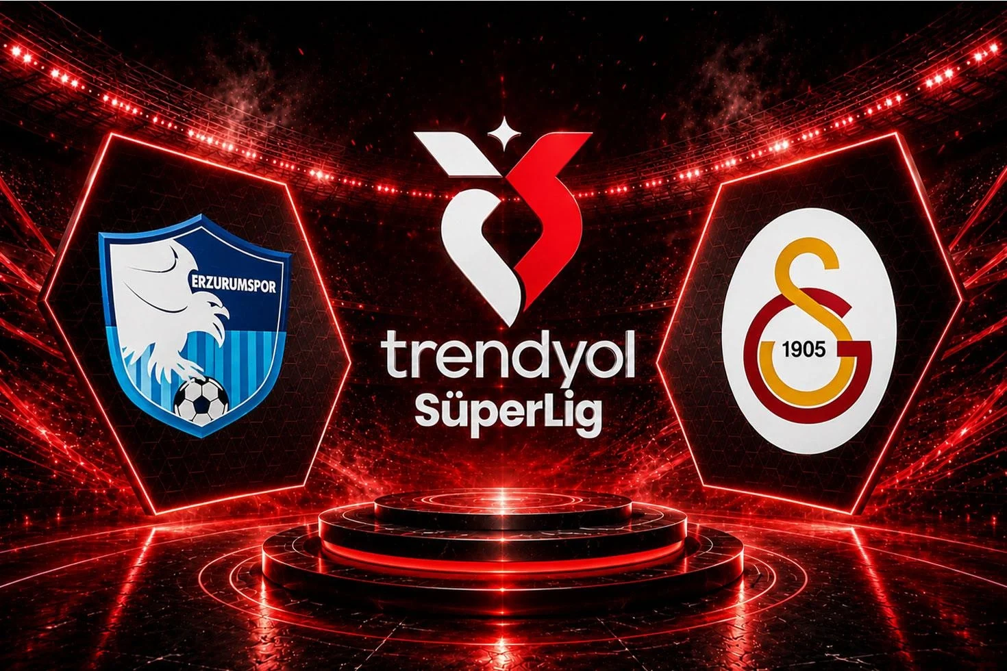 Erzurumspor FK-Galatasaray mücadelesinin ilk 11’leri belli oldu